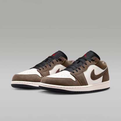 Air Jordan 1 Low Herrenschuh – Palomino/Phantom/Sail/Schwarz