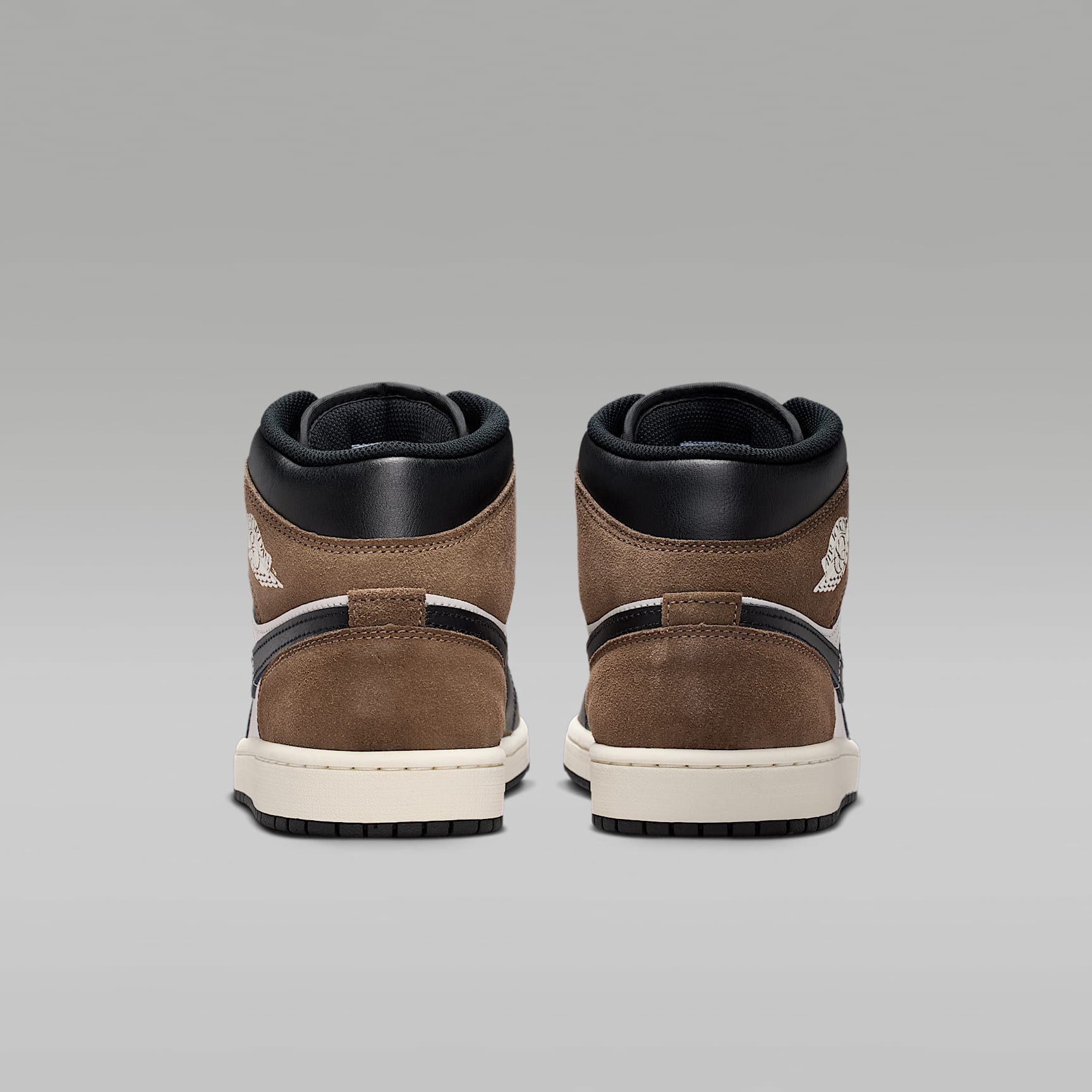 Air Jordan 1 Mid Herrenschuh – Schwarz/Palomino/University Red/Phantom