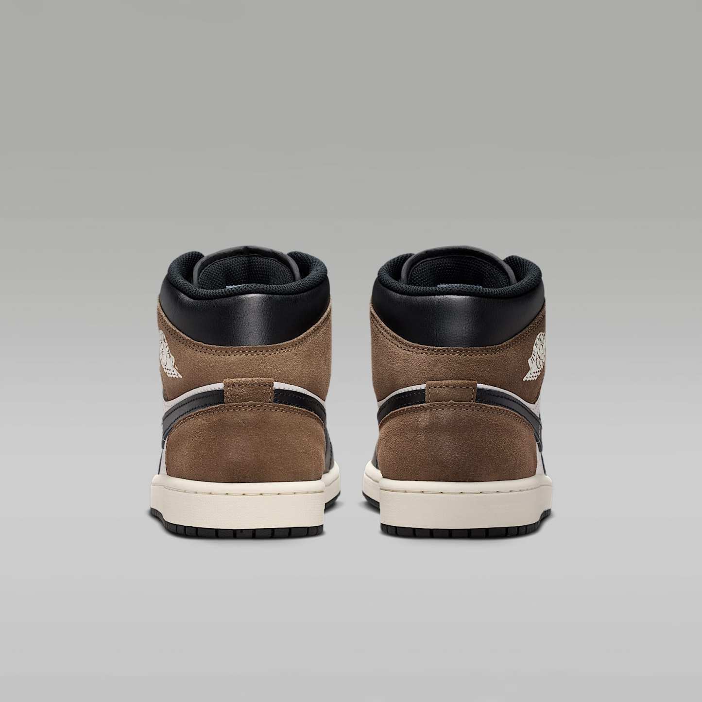 Air Jordan 1 Mid Herrenschuh – Schwarz/Palomino/University Red/Phantom