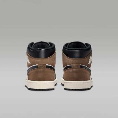 Air Jordan 1 Mid Herrenschuh – Schwarz/Palomino/University Red/Phantom