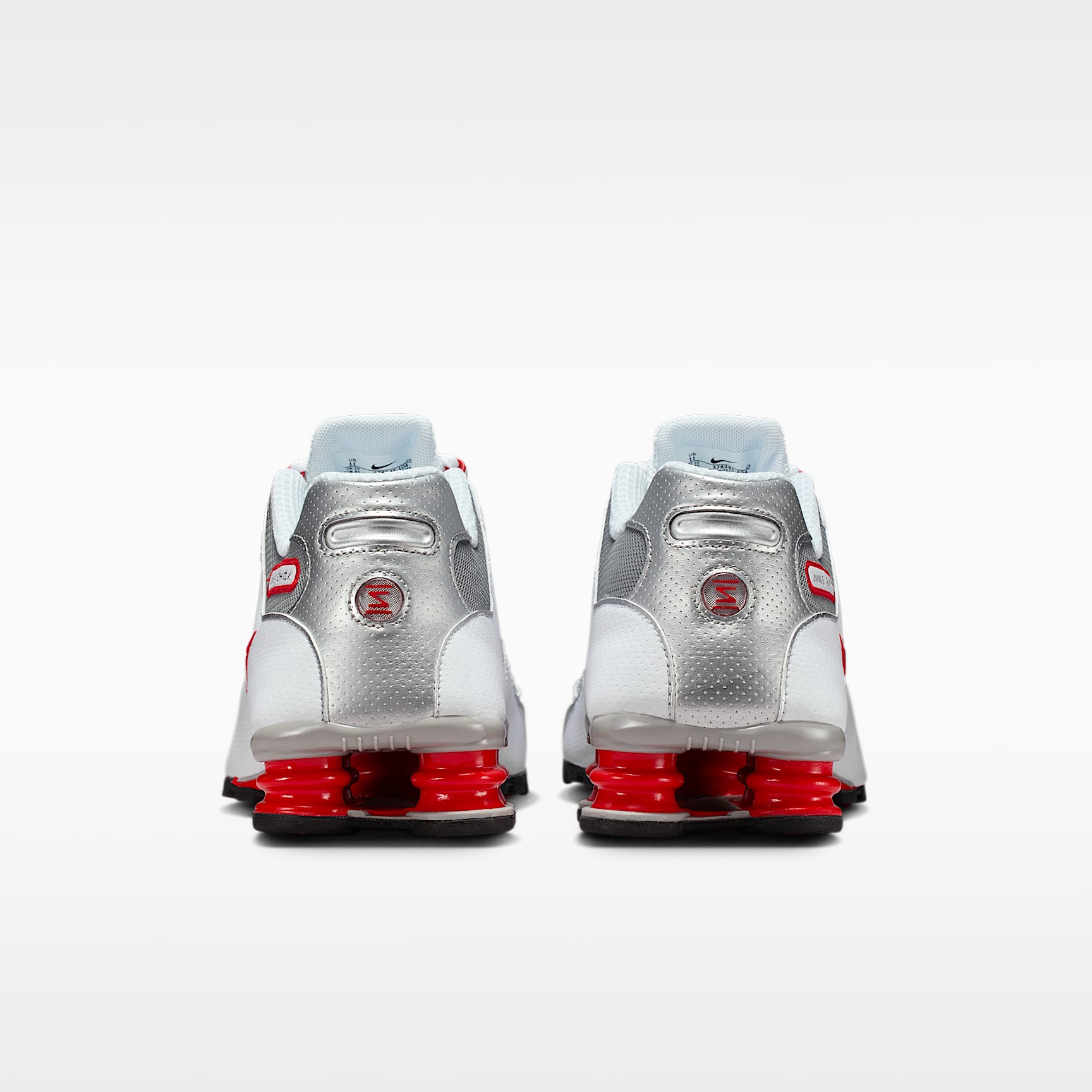 Nike Shox NZ Herrenschuh – Weiß/Sport Red/Cool Grey/Metallic Silver