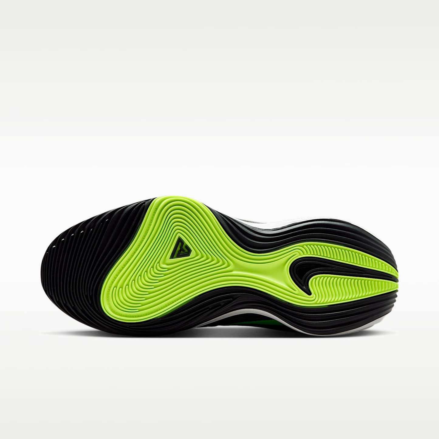 Giannis Immortality 5 Basketballschuh – Weiß/Schwarz/Volt