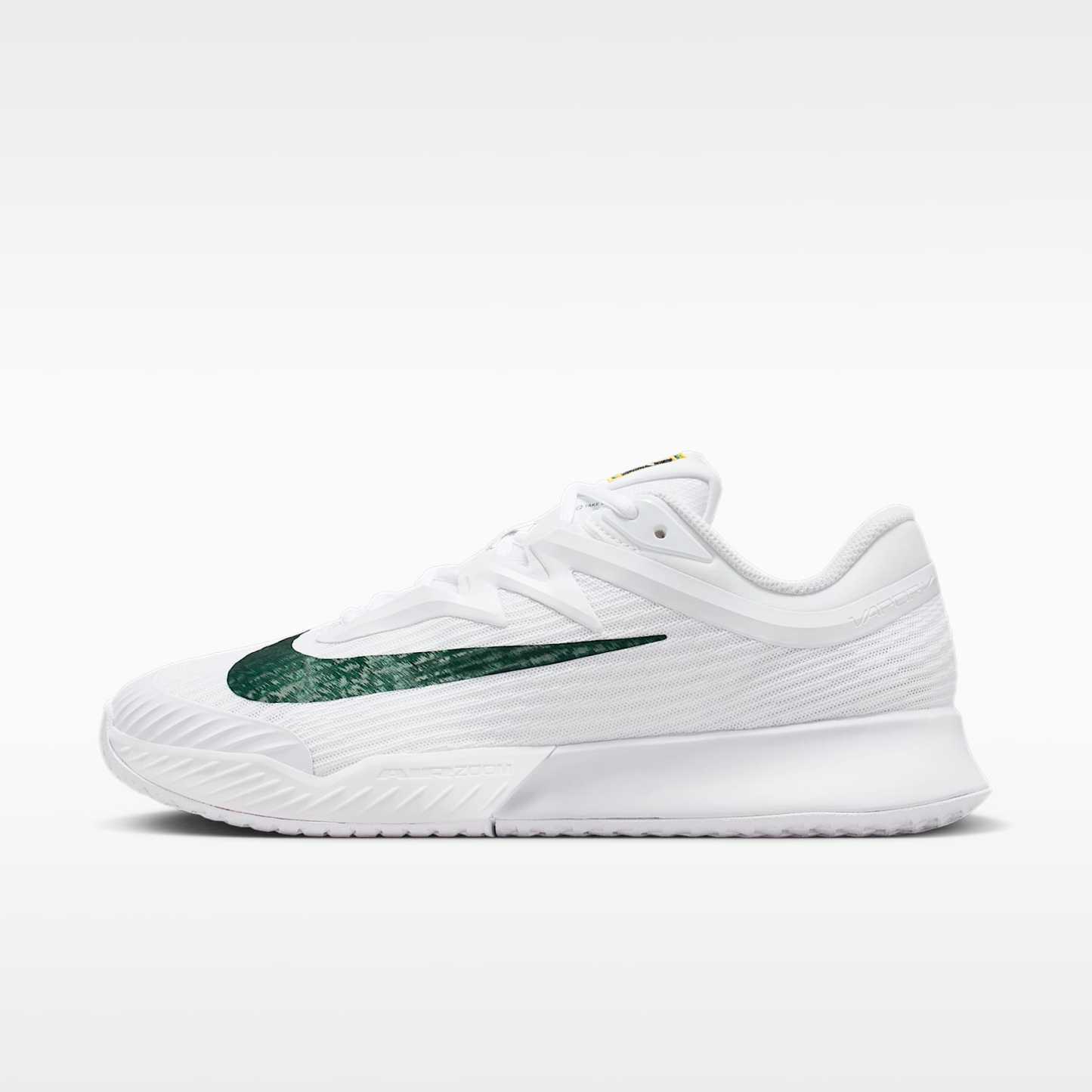 Nike Vapor Pro 3 PRM Tennisschuhe für den Hartplatz (Damen) – Weiß/University Gold/University Red/Gorge Green