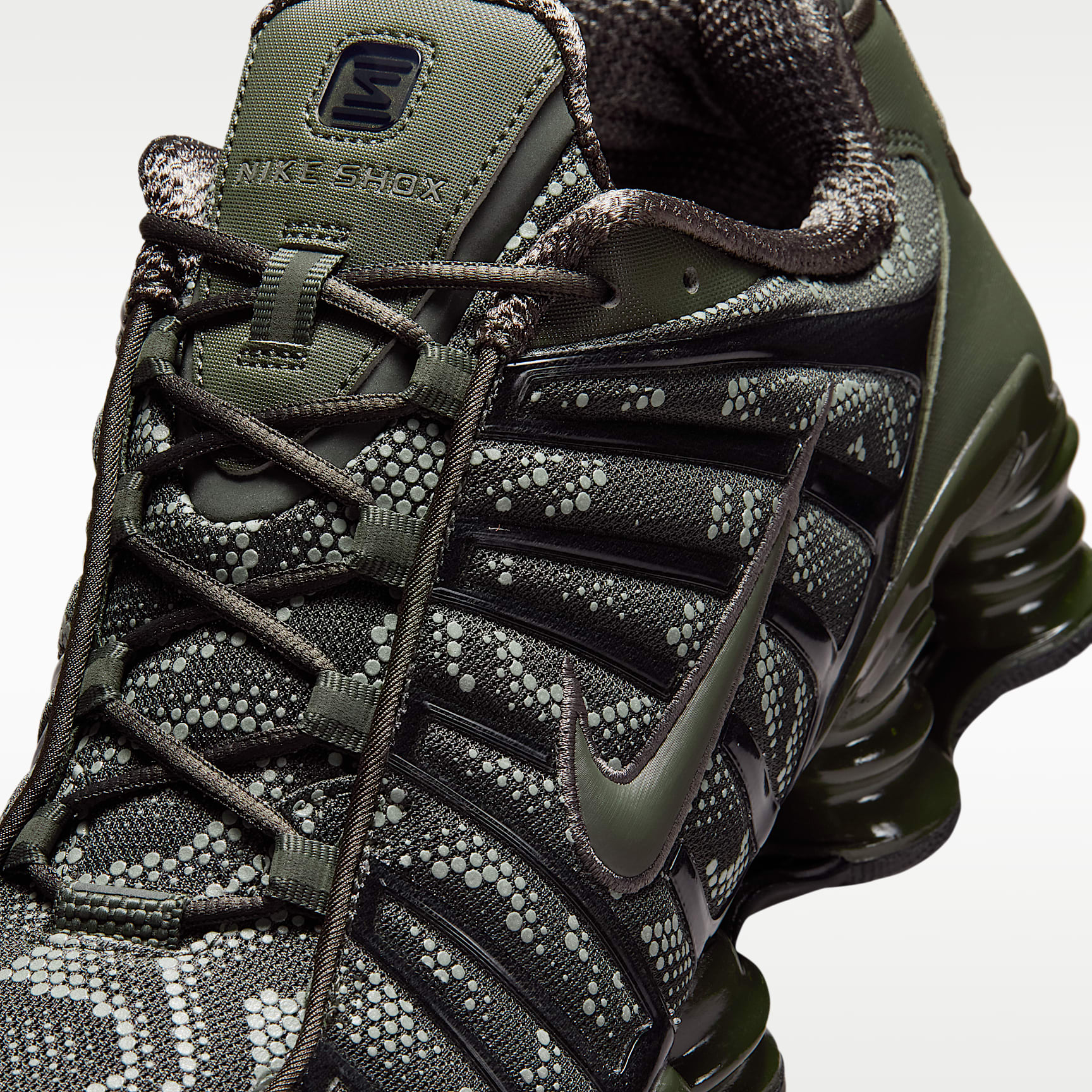 Nike Shox TL Herrenschuh – Newsprint/Schwarz/Newsprint