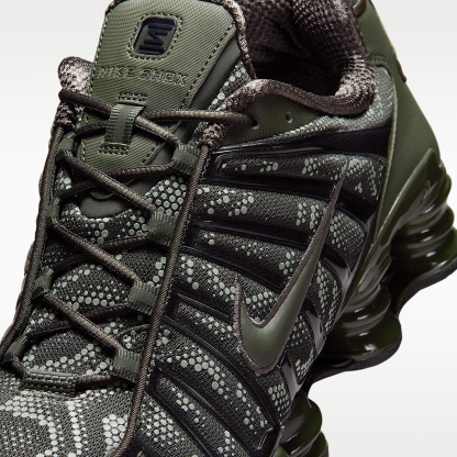 Nike Shox TL Herrenschuh – Newsprint/Schwarz/Newsprint