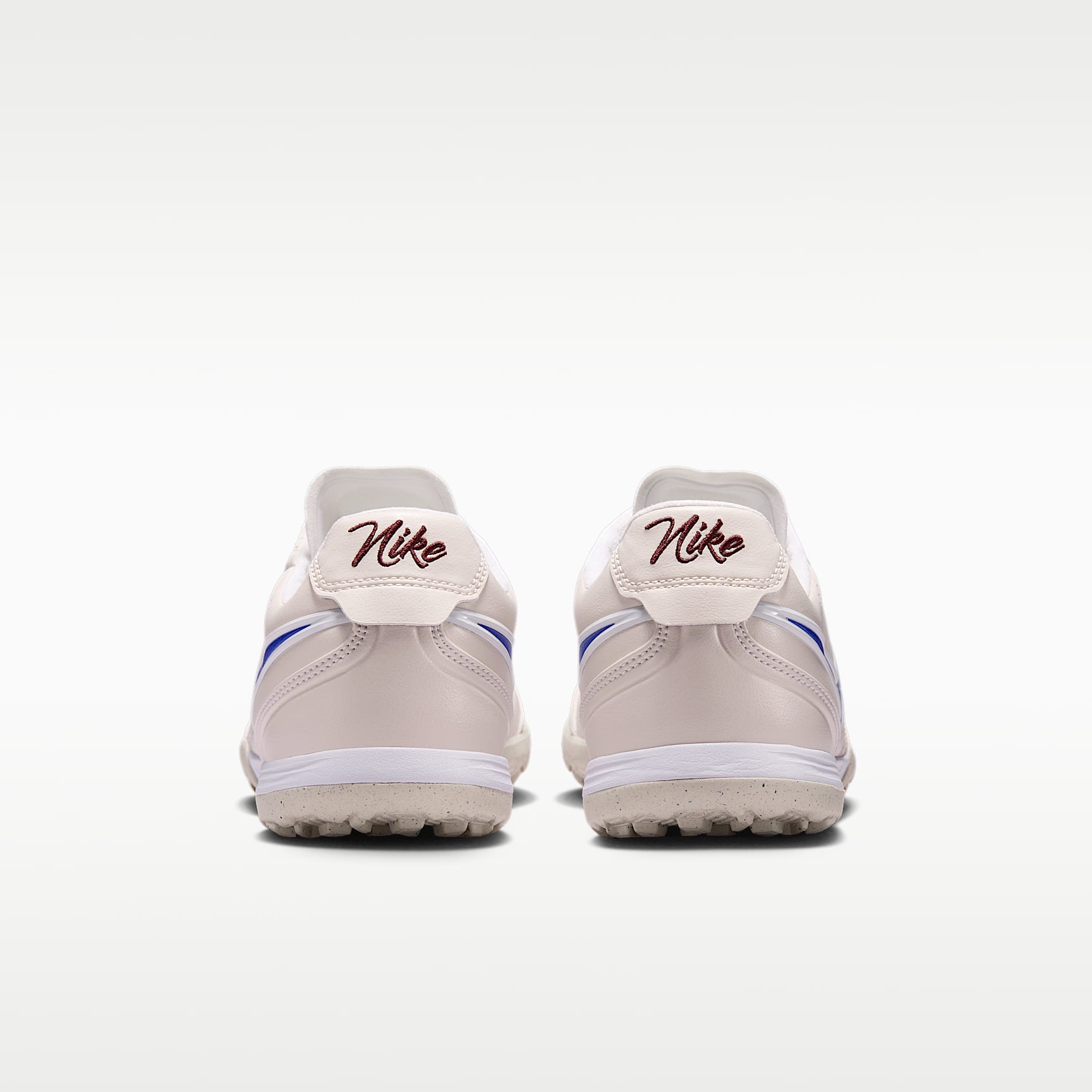 Nike Tiempo Ligera Pro Low-Top-Fußballschuh für Turf – Chalk/Weiß/Racer Blue