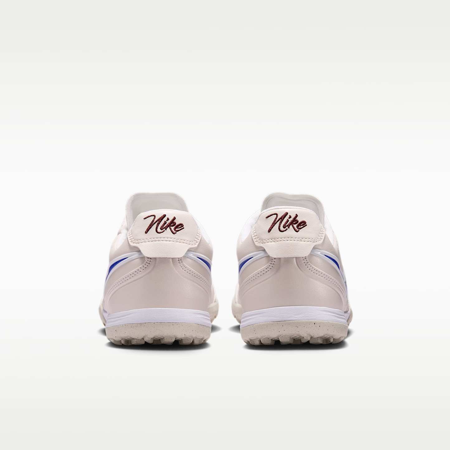 Nike Tiempo Ligera Pro Low-Top-Fußballschuh für Turf – Chalk/Weiß/Racer Blue