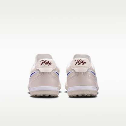 Nike Tiempo Ligera Pro Low-Top-Fußballschuh für Turf – Chalk/Weiß/Racer Blue