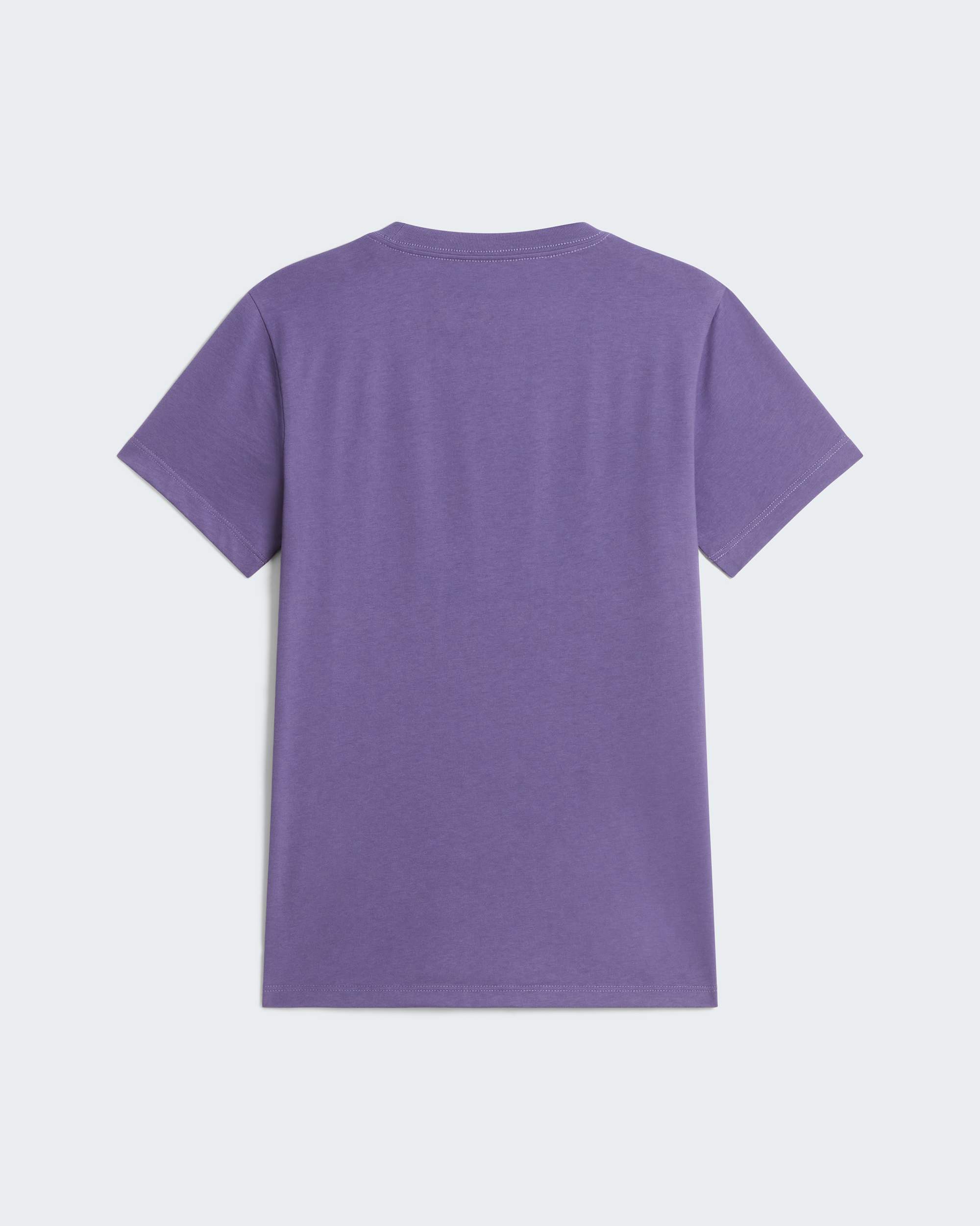 Evolution Simple Dome schmal geschnittenes T-Shirt für Damen – Grounded Plum