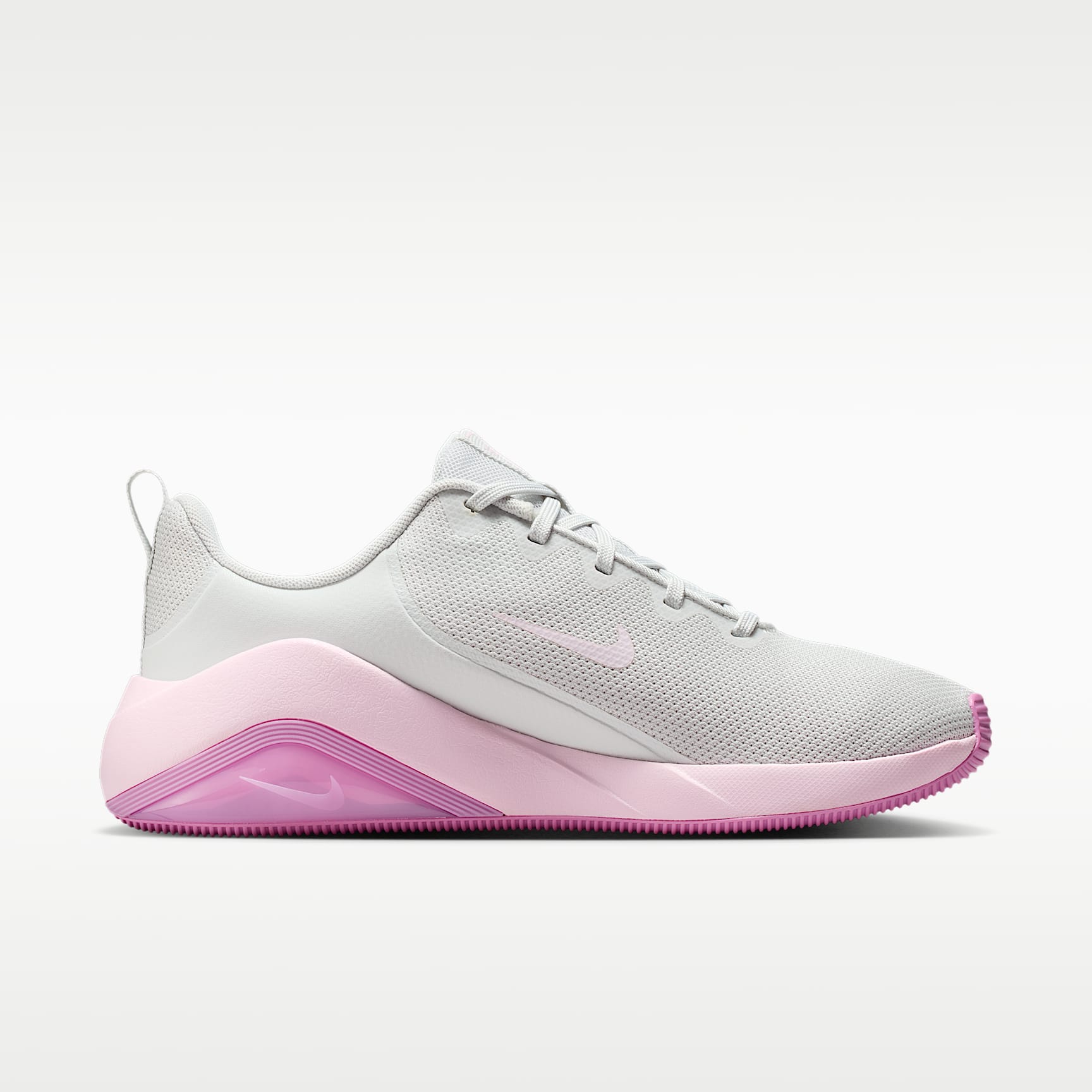 Nike Bella 7 Workout-Schuh (Damen) – Photon Dust/Light Magenta/Pink Foam
