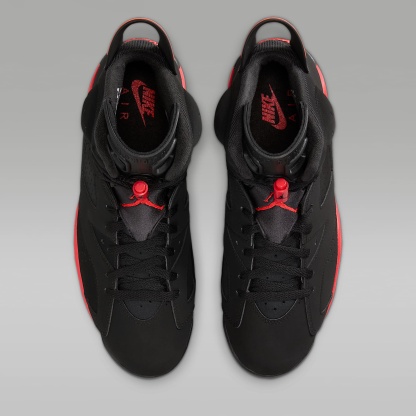 Air Jordan 6 Retro Herrenschuh – Schwarz/Light Crimson