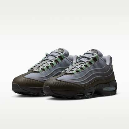 Nike Air Max 95 Big Bubble Tech Schuh (Herren) – Medium Ash/Wolf Grey/Metallic Silver/Steam