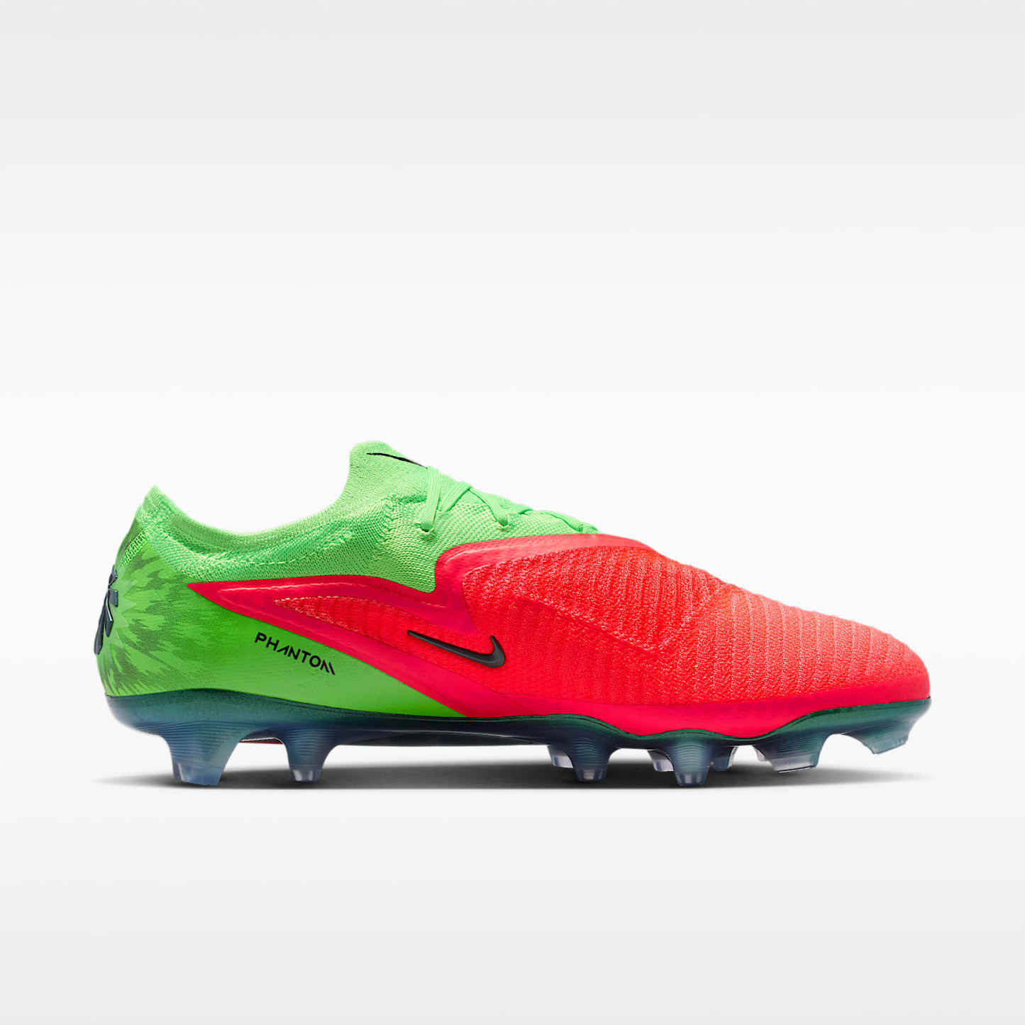 Nike Phantom 6 Low Elite "Erling Haaland" Fußballschuh für normalen Rasen – Hot Punch/Green Strike/Schwarz