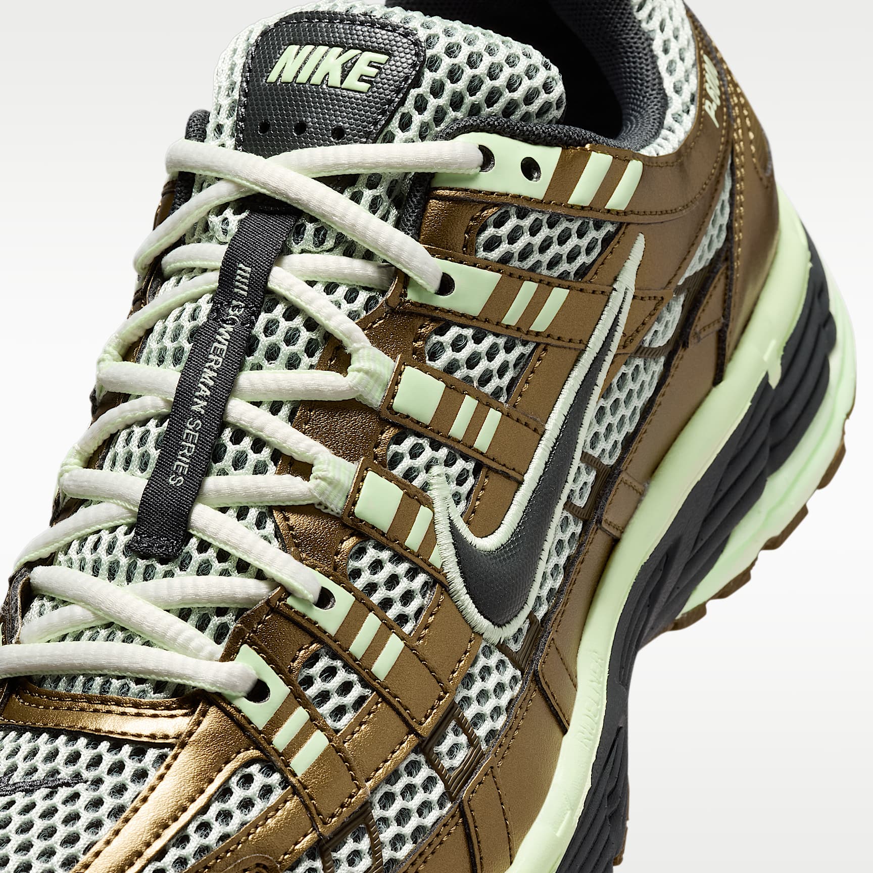 Nike P-6000 SE Schuh (Herren) – Olive Flak/Jade Aura/Barely Volt/Anthracite