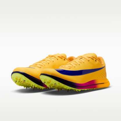 Nike Triple Jump Elite 3 Sprung-Spike für Leichtathletik – Citron Pulse/Volt Ice/Vivid Purple/Indigo Burst