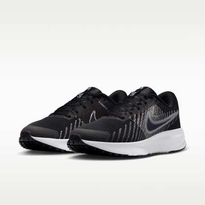 Nike Run Defy Straßenlaufschuh (Damen) – Schwarz/Wolf Grey/Weiß