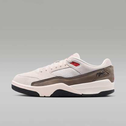 Jordan Flight Court Schuh (Herren) – Phantom/Palomino/Schwarz/University Red