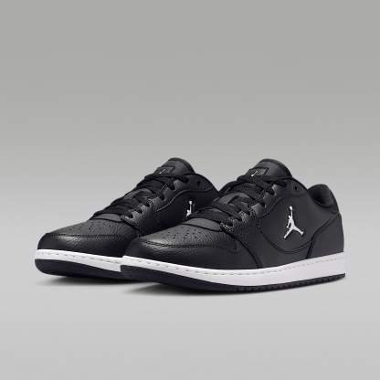 Jordan Court Connect Low Herrenschuhe – Schwarz/Weiß