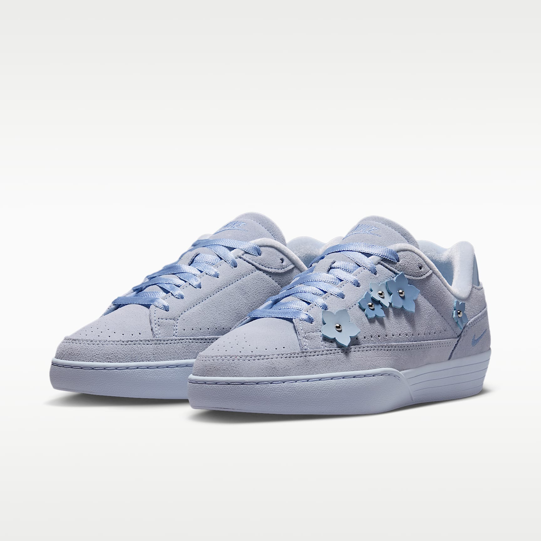 Nike Tennis Centre SE "Florette" Schuh (Damen) – Hydrogen Blue/Hydrogen Blue/Metallic Silver/Work Blue
