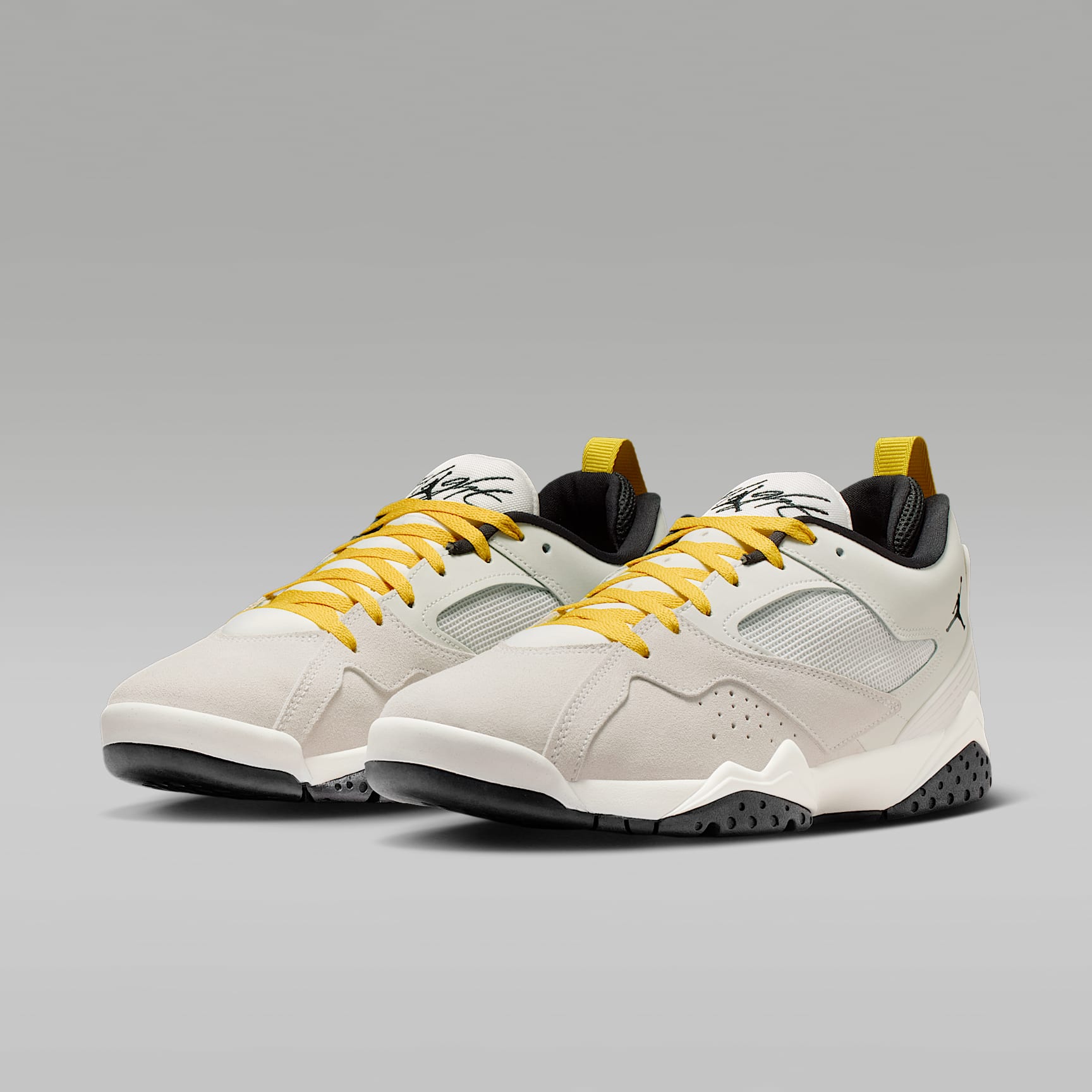 Air Jordan MVP 92 Schuh (Herren) – Summit White/Vivid Sulfur/Schwarz