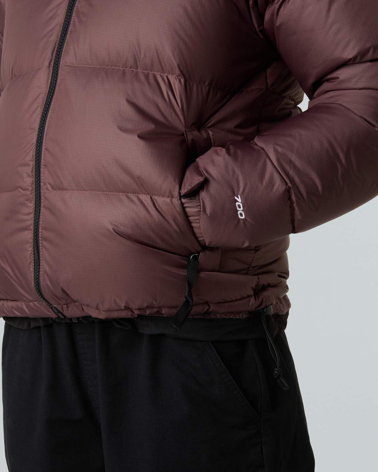 1996 Retro Nuptse Jacke für Damen – Tawny Quartz-TNF Black