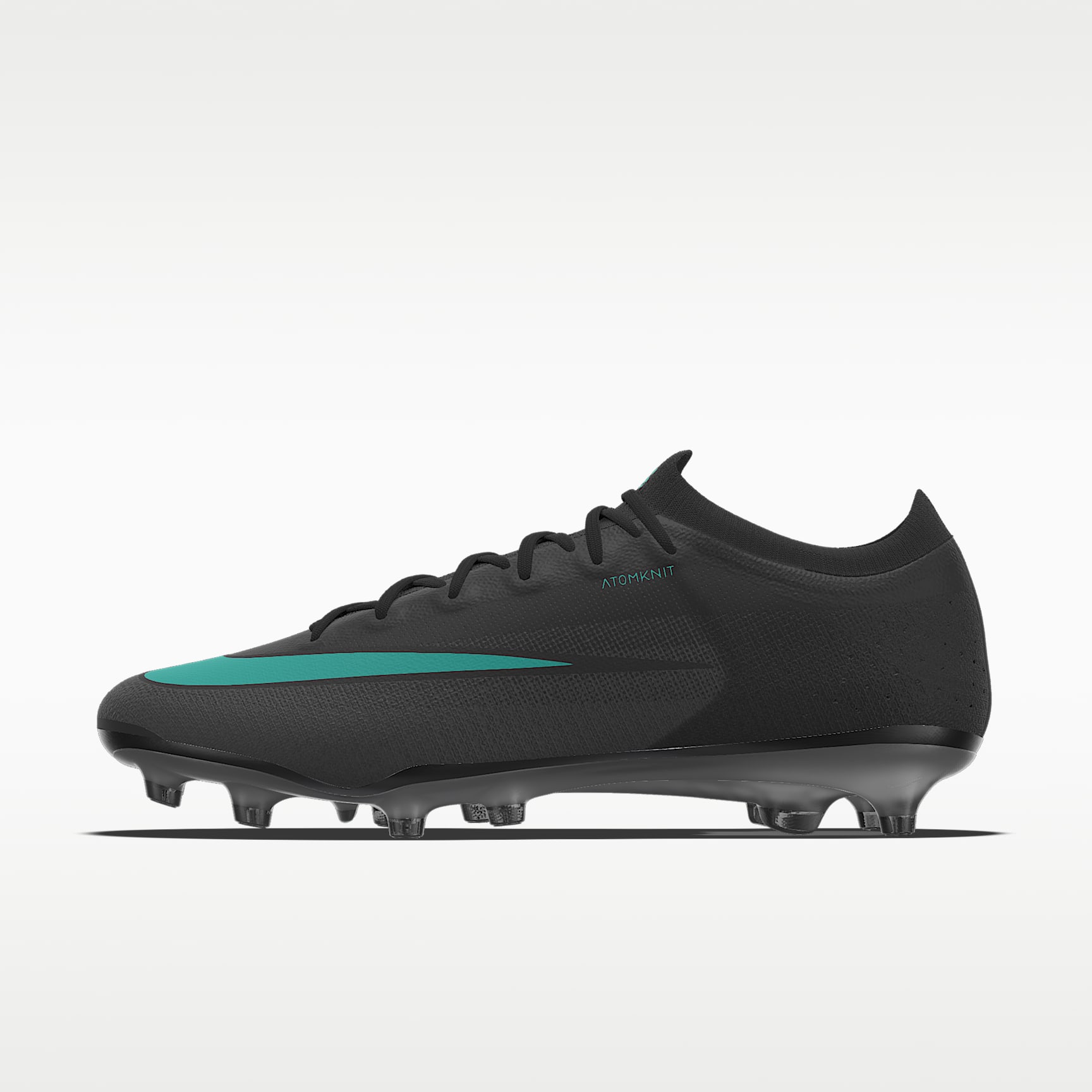 Nike Mercurial Vapor 17 Elite By You personalisierbarer Low-Top-Fußballschuh für Kunstrasen – Weiß/Weiß [9446382639]