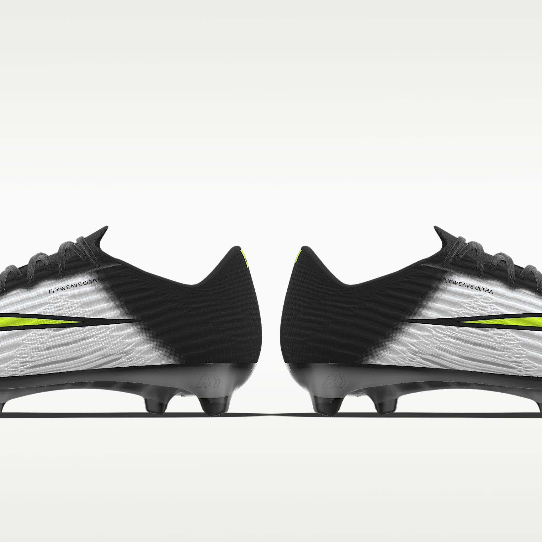 Nike Mercurial Superfly 11 Elite By You personalisierbarer Low-Top-Fußballschuh für normalen Rasen – Schwarz/Schwarz