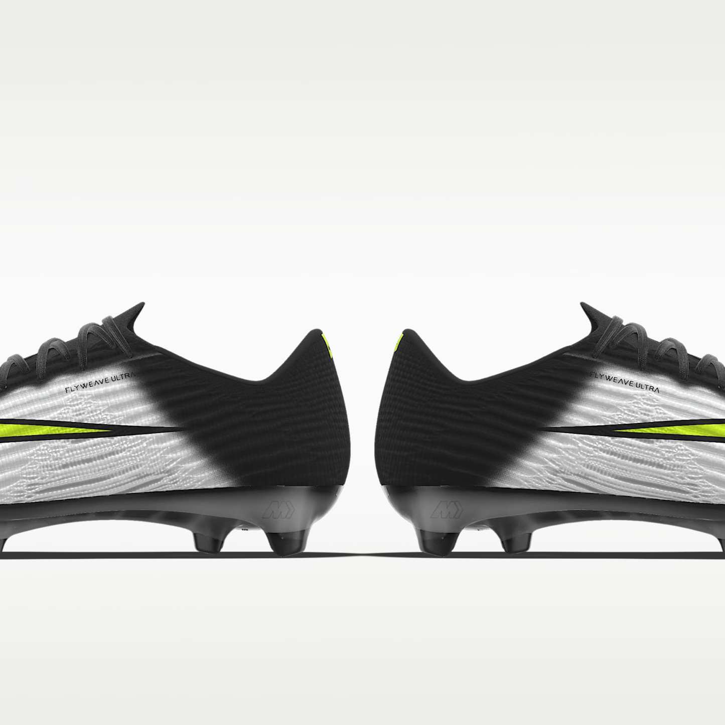 Nike Mercurial Superfly 11 Elite By You personalisierbarer Low-Top-Fußballschuh für normalen Rasen – Schwarz/Schwarz