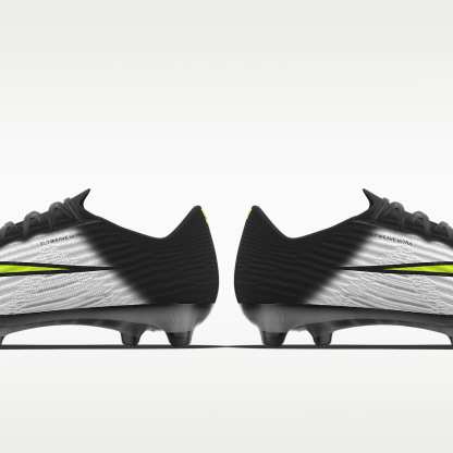 Nike Mercurial Superfly 11 Elite By You personalisierbarer Low-Top-Fußballschuh für normalen Rasen – Schwarz/Schwarz