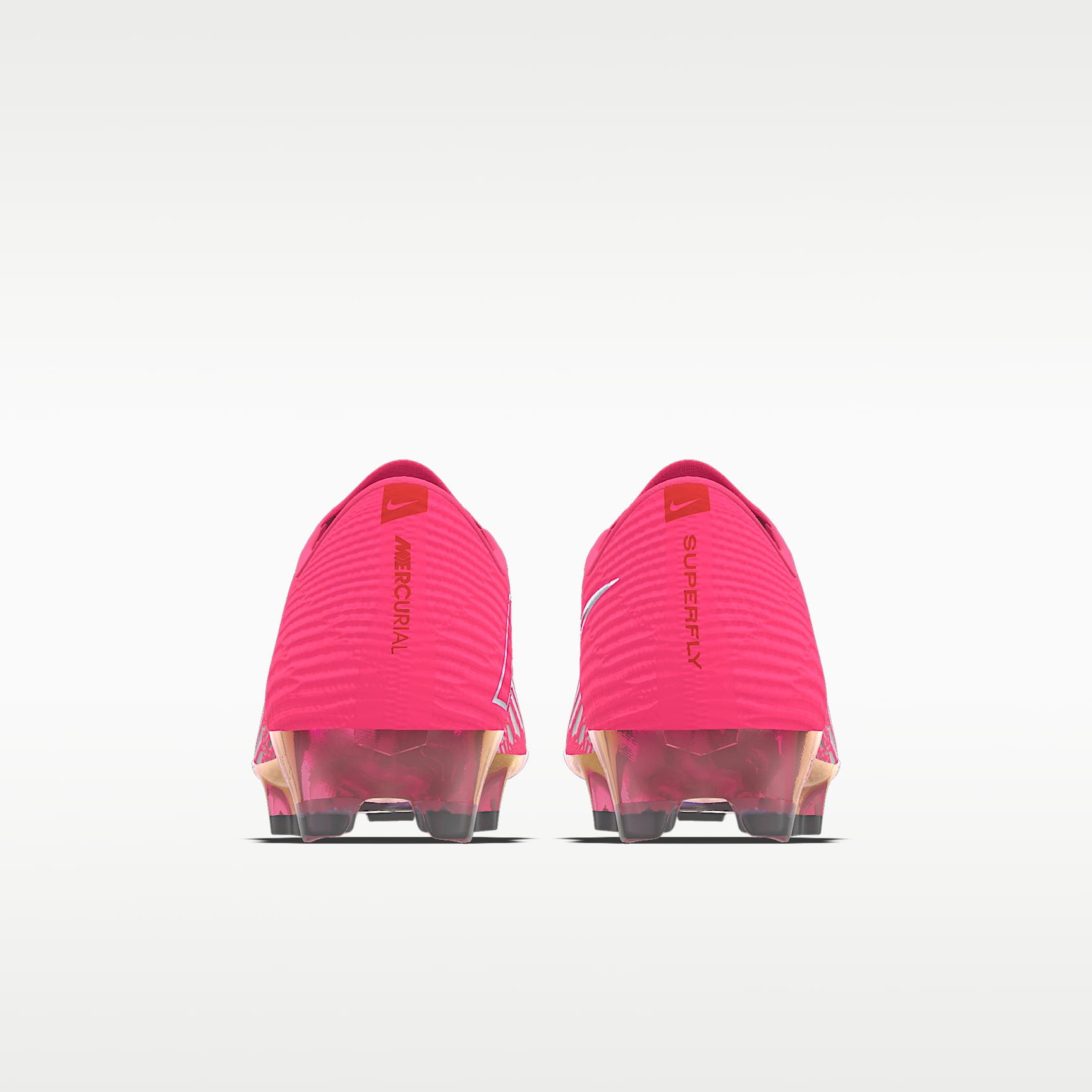 Nike Mercurial Superfly 11 Elite By You personalisierbarer Low-Top-Fußballschuh für normalen Rasen – Hyper Pink/Hyper Pink