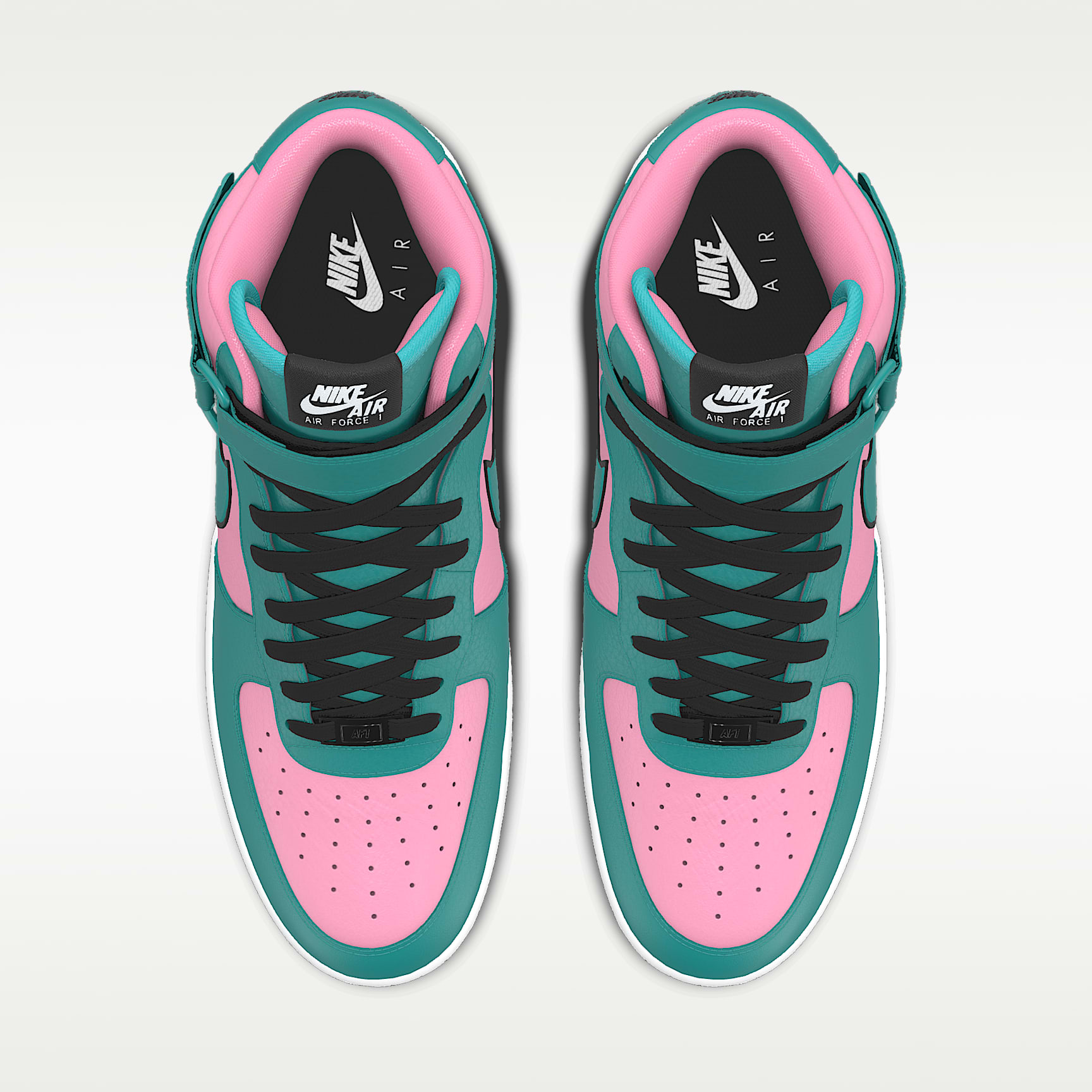 Nike Air Force 1 Mid By You personalisierbarer Herrenschuh – Multi-Color/Multi-Color/Multi-Color [1685956779]