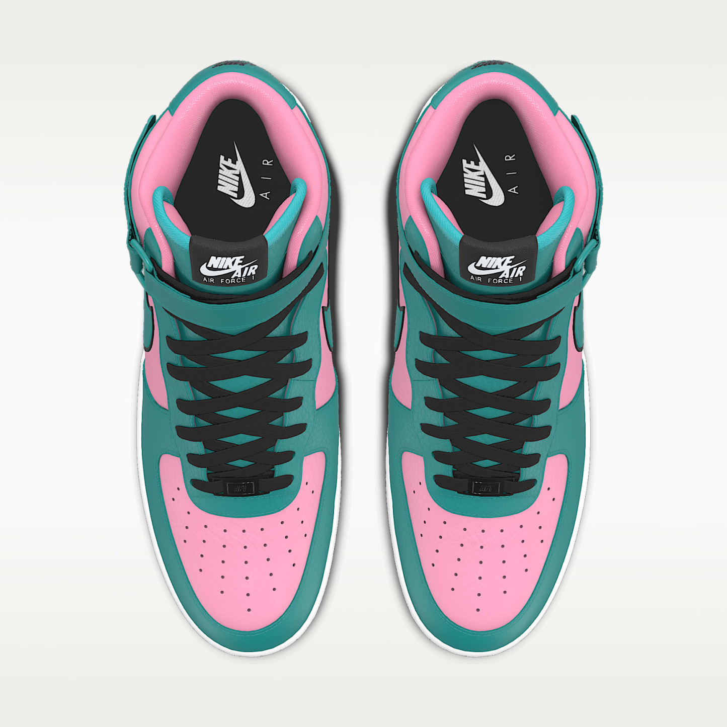 Nike Air Force 1 Mid By You personalisierbarer Herrenschuh – Multi-Color/Multi-Color/Multi-Color [1685956779]