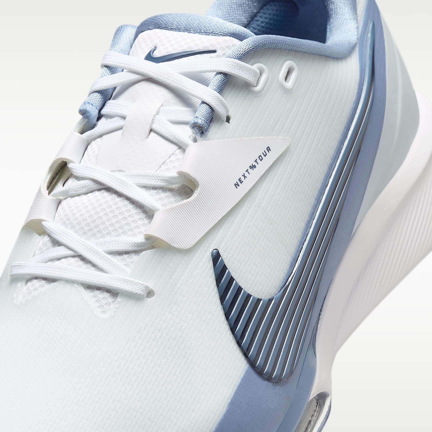 Nike NEXT% TOUR 3 Golfschuh – Weiß/Work Blue/Thunder Blue