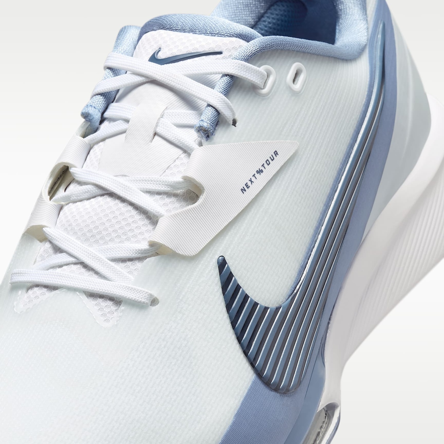 Nike NEXT% TOUR 3 Golfschuh – Weiß/Work Blue/Thunder Blue