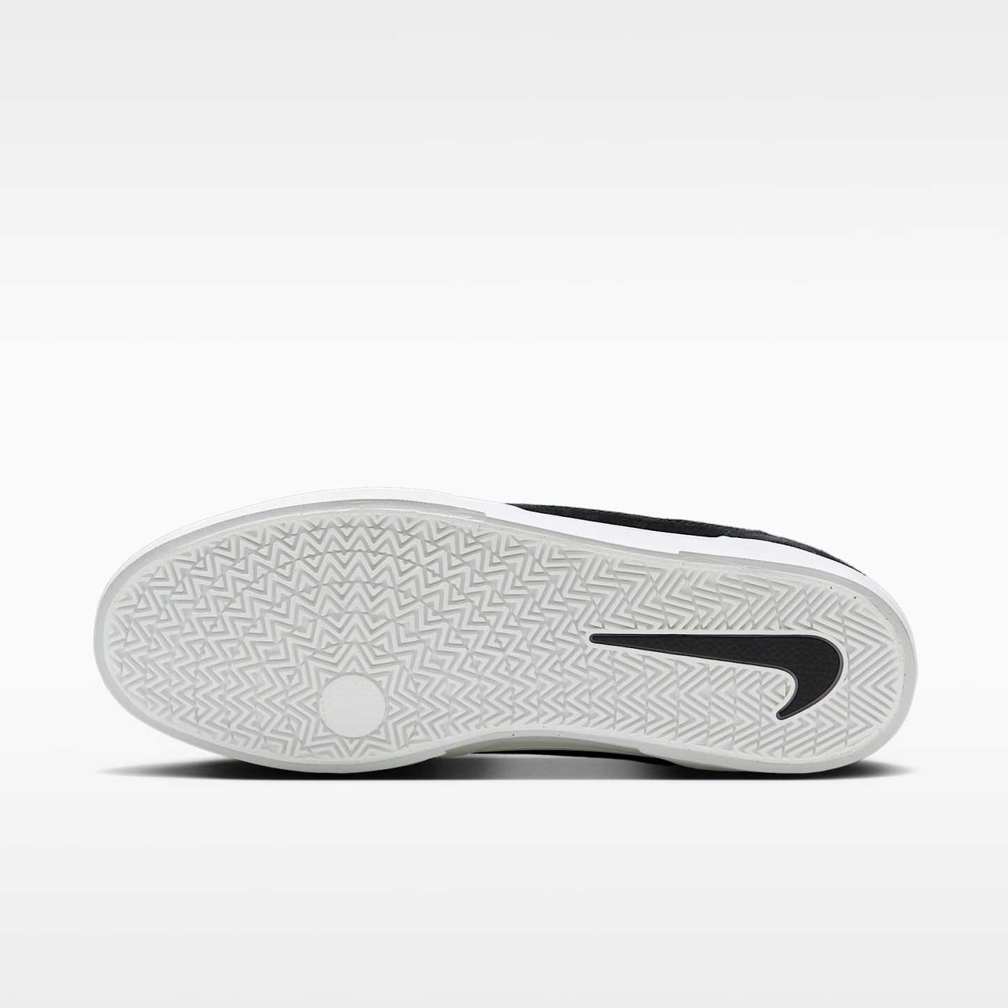Nike SB Malor Skateboardschuh – Schwarz/Schwarz/Weiß/Weiß