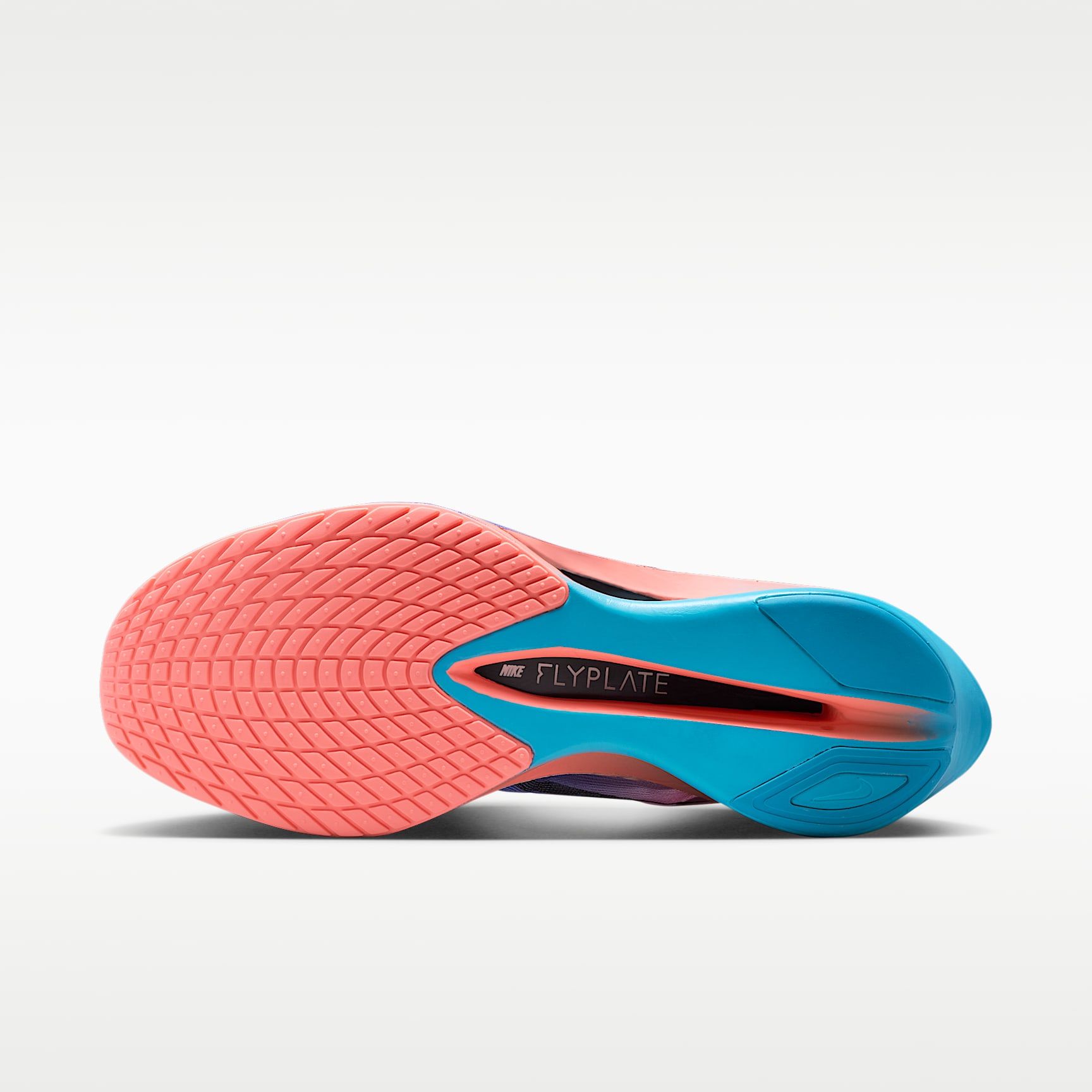 Nike Vaporfly 4 Straßenlaufschuh für Wettkämpfe (Herren) – Racer Blue/Blue Lightning/Atomic Pink/Weiß