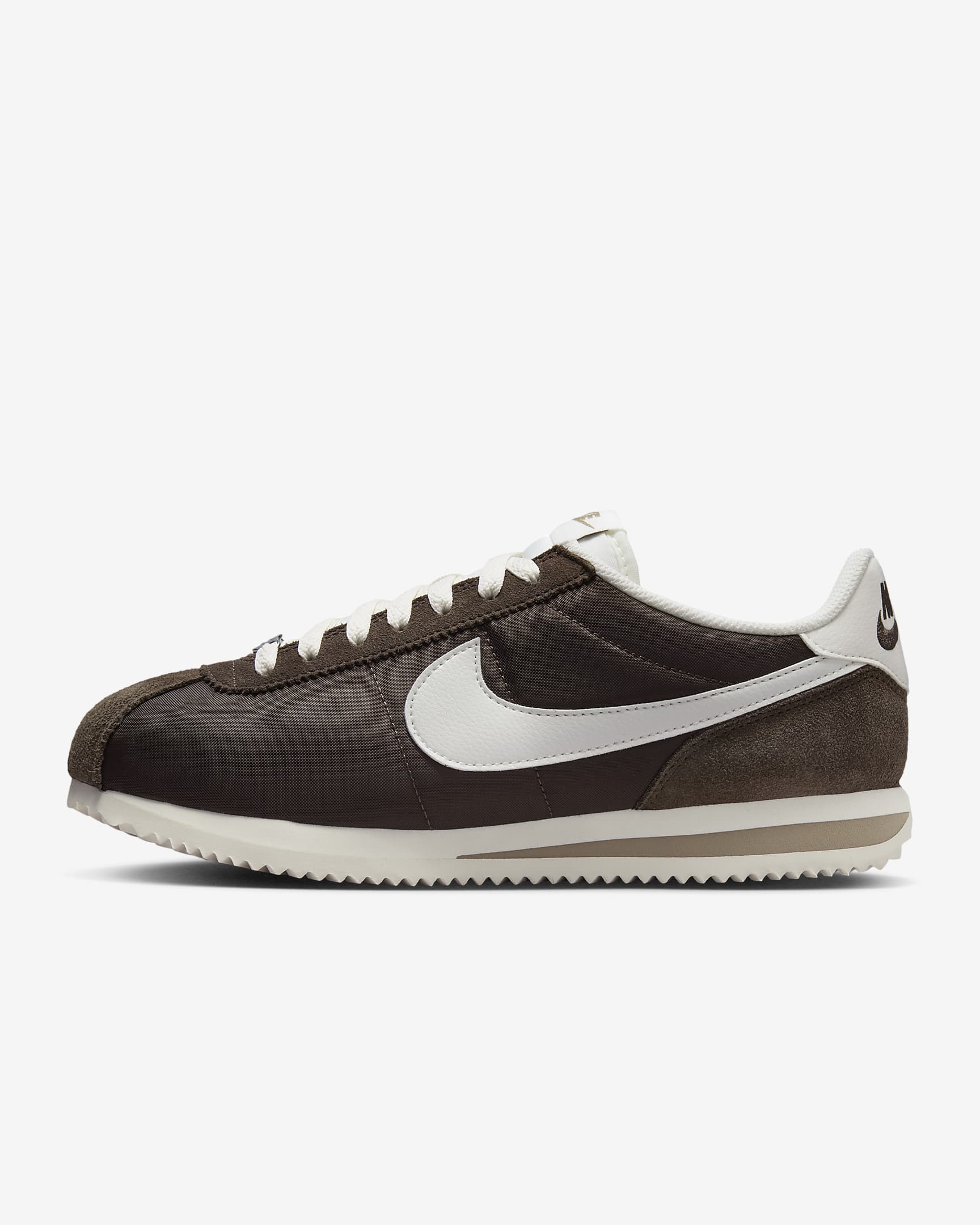 Nike Cortez Textile Schuh (Damen) – Baroque Brown/Khaki/Sail