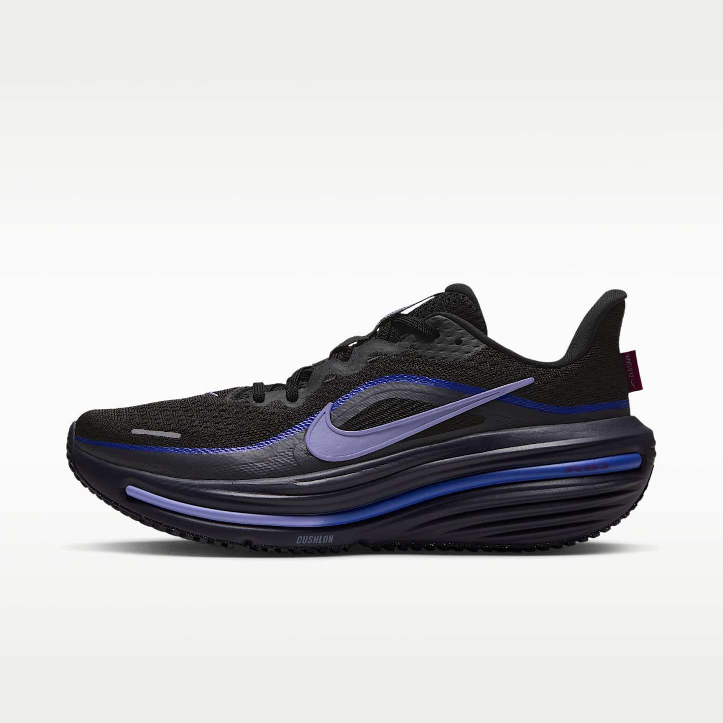 Nike Winflo 12 Straßenlaufschuh (Damen) – Schwarz/Gridiron/Persian Violet/Purple Pulse