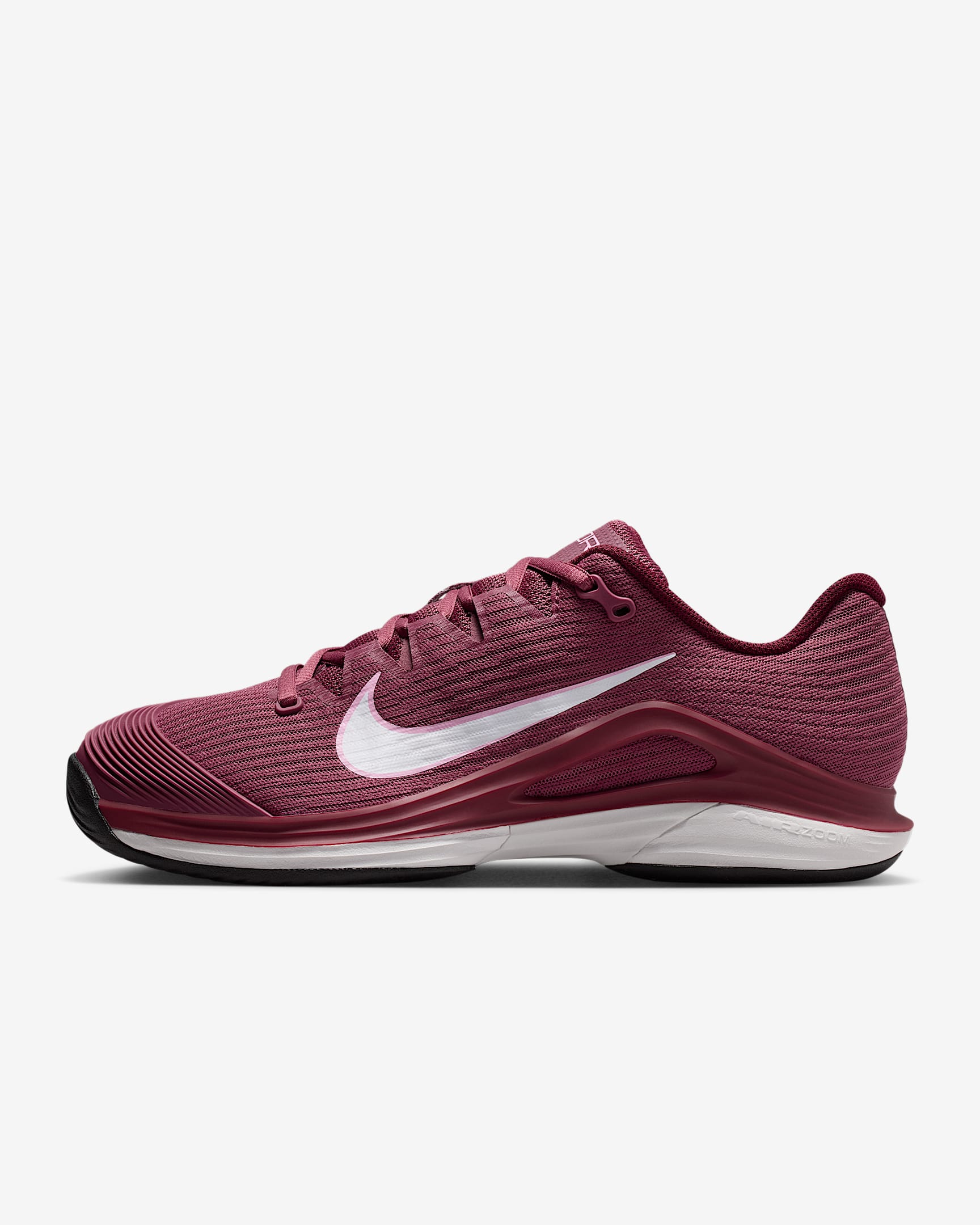 Nike Vapor 12 Tennisschuh für Hartplätze (Damen) – Pink Smoke/Vast Grey/Schwarz/Weiß
