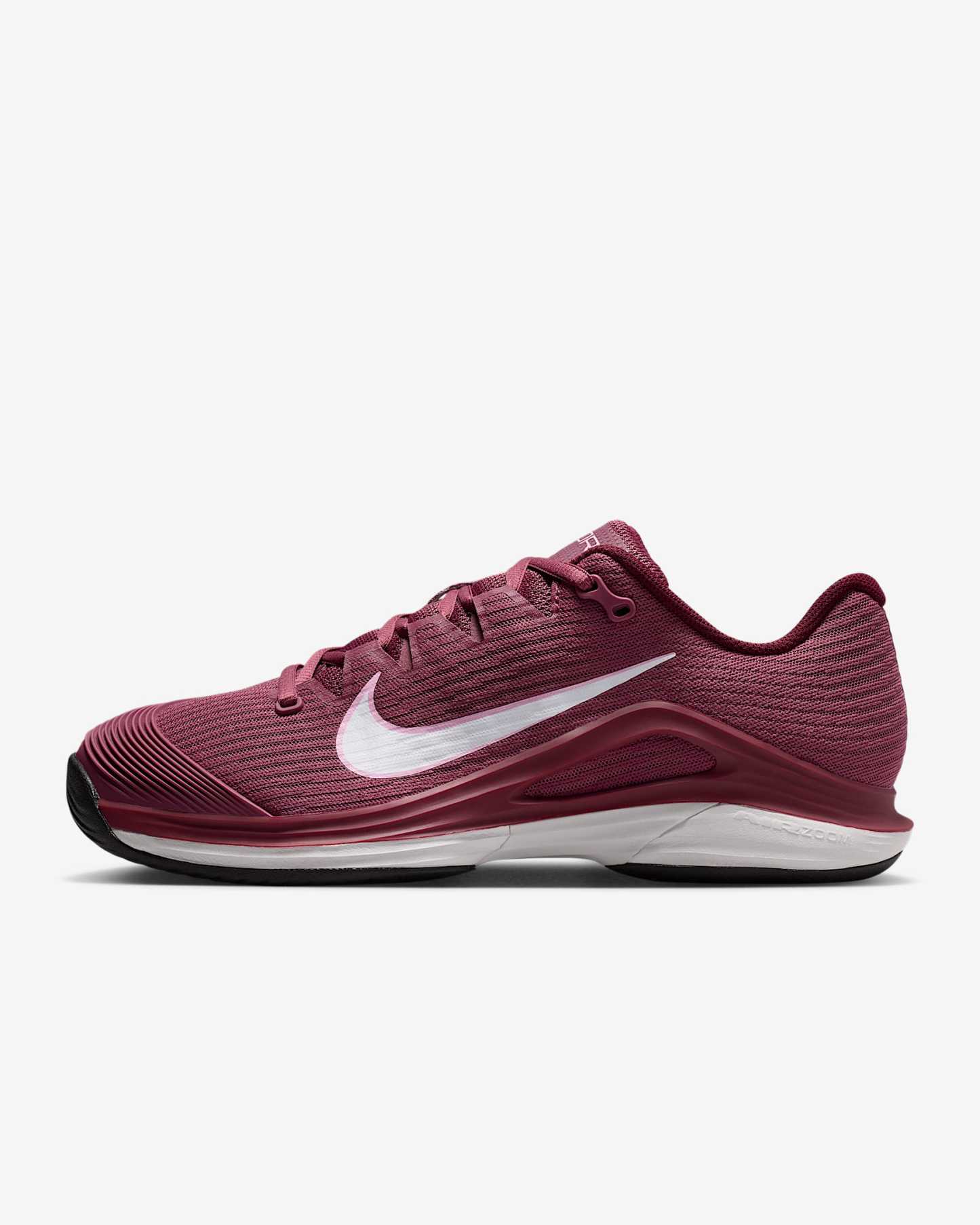 Nike Vapor 12 Tennisschuh für Hartplätze (Damen) – Pink Smoke/Vast Grey/Schwarz/Weiß