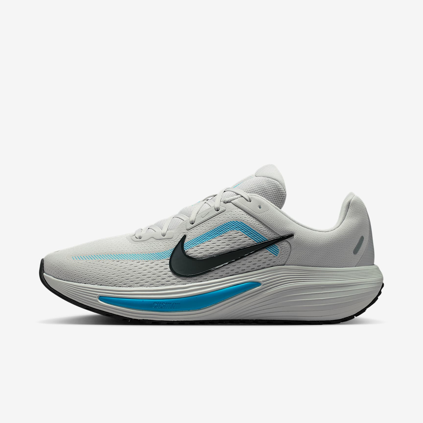 Nike Quest 7 Straßenlaufschuhe (Herren) – Vast Grey/Light Current Blue/Off White/Anthracite