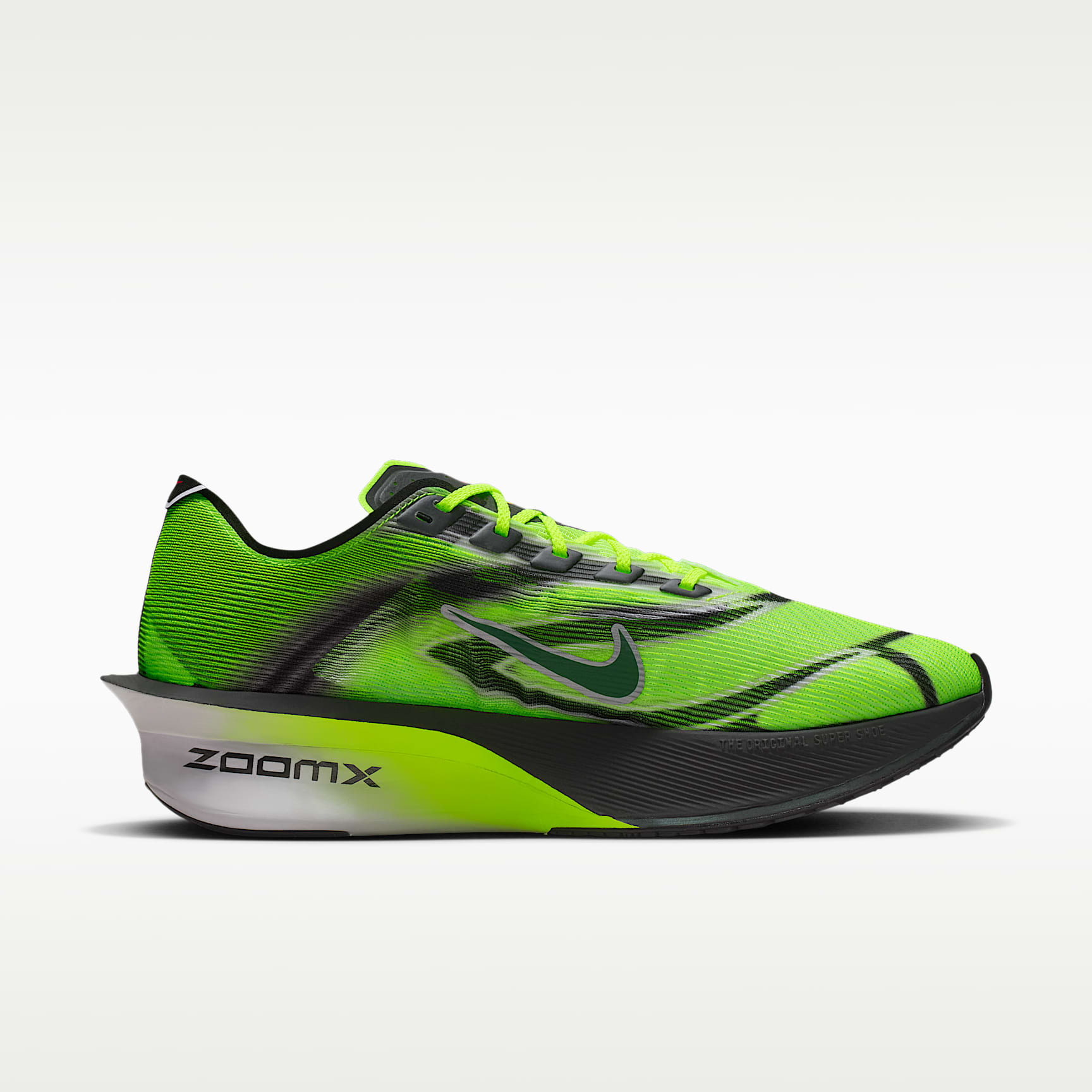 Nike Vaporfly 4 Straßenlaufschuh für Wettkämpfe (Herren) – Multi-Color/Volt/Weiß/Schwarz