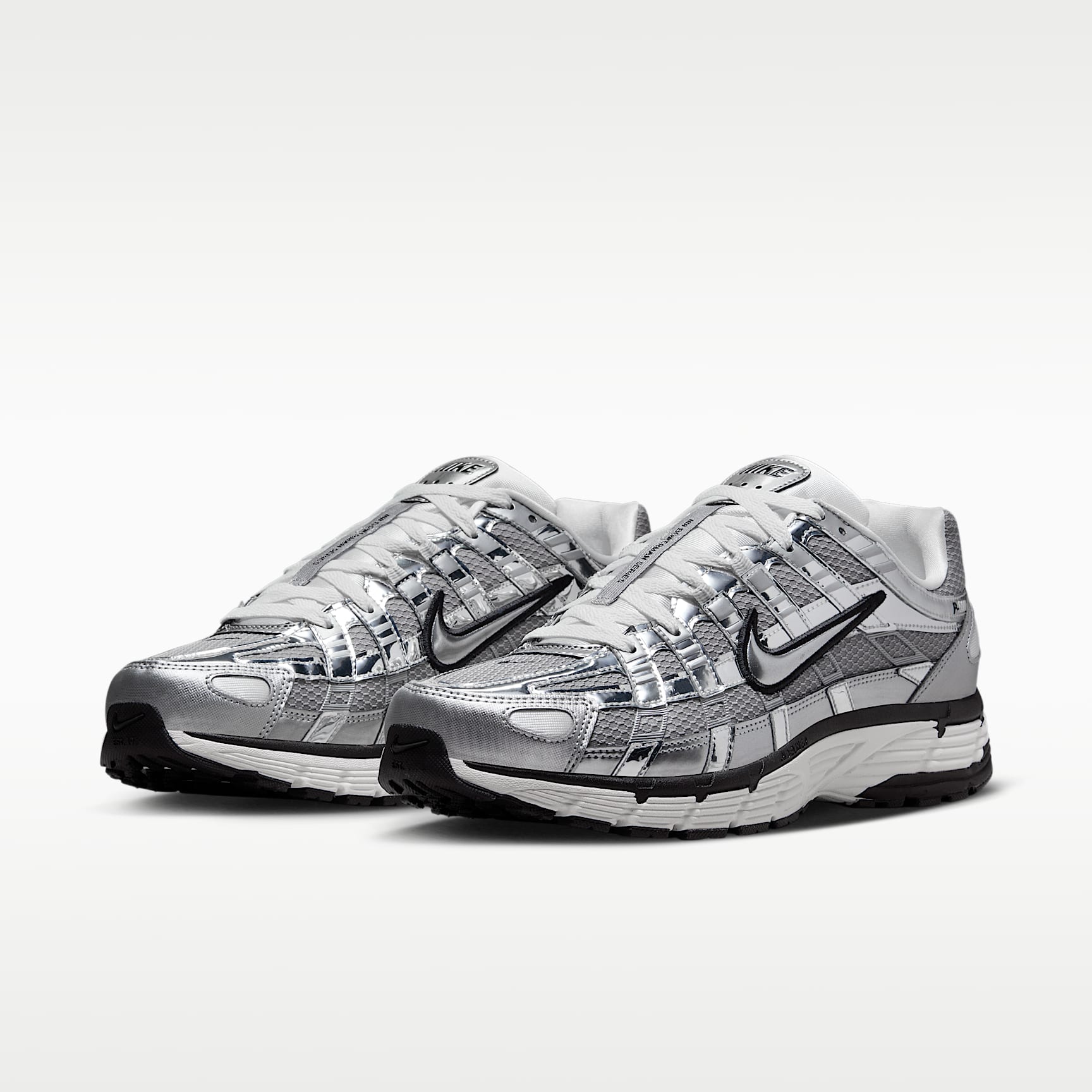 Nike P-6000 Schuh – Metallic Silver/Sail/Schwarz/Metallic Silver