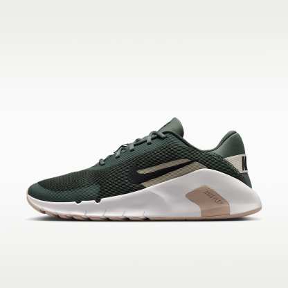 Nike Flex Train Workout-Schuh (Herren) – Camo Green/Summit White/Cream II/Schwarz