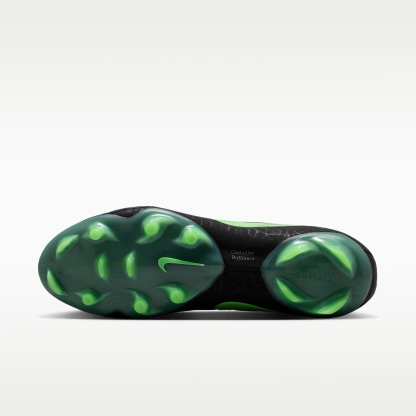 Nike Tiempo Maestro Elite Low Top Fußballschuh für normalen Rasen – Schwarz/Schwarz/Illusion Green