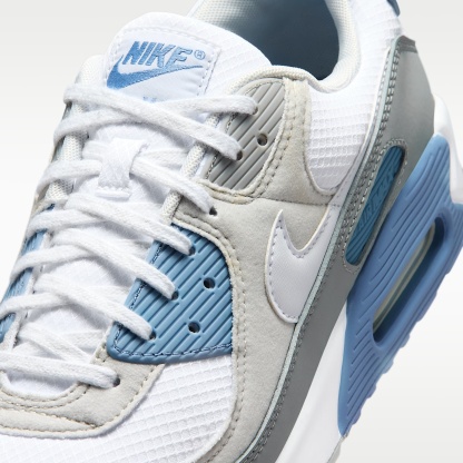 Nike Air Max 90 Schuh (Herren) – Weiß/Light Smoke Grey/Photon Dust/Weiß