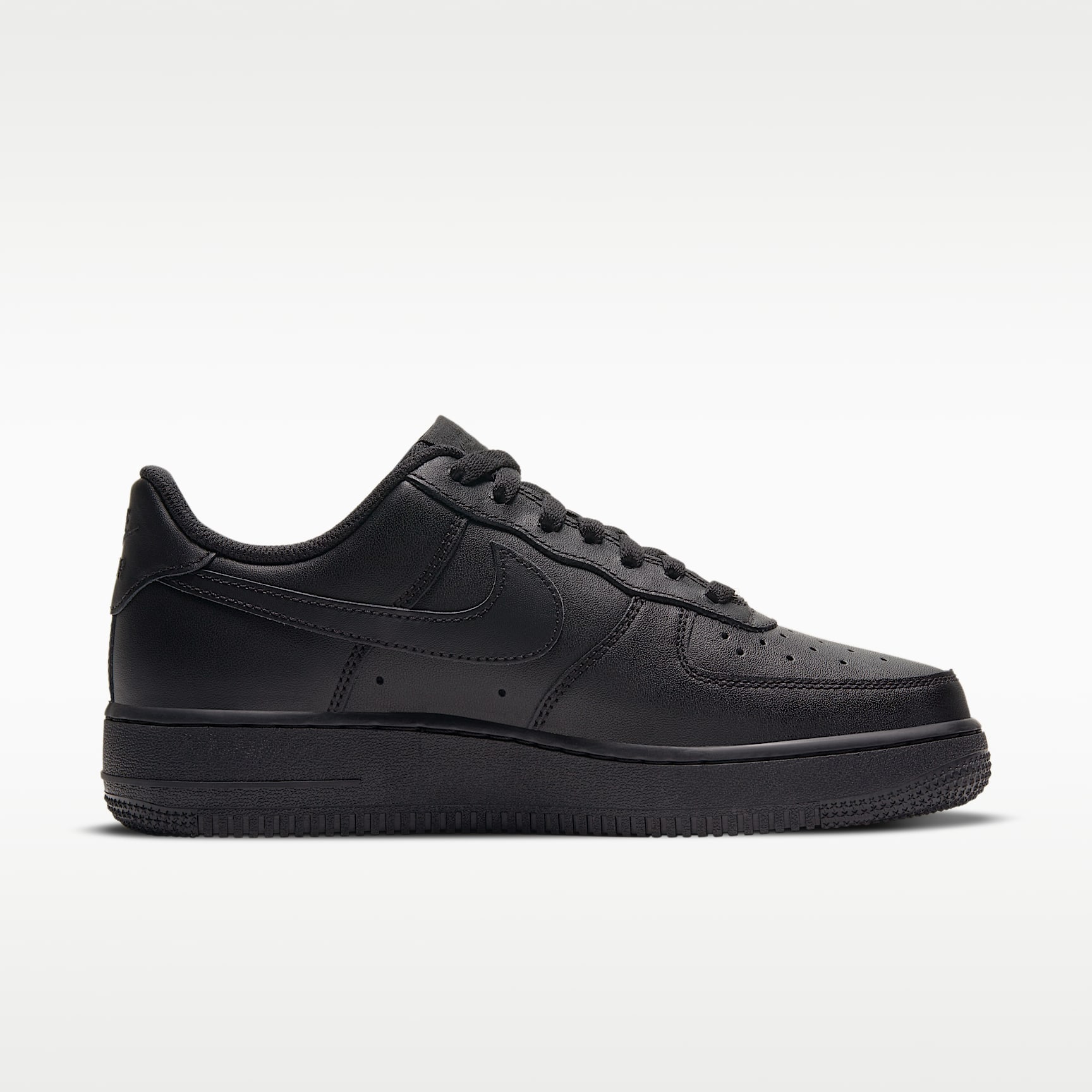 Nike Air Force 1 '07 Schuh (Damen) – Schwarz/Schwarz/Schwarz/Schwarz