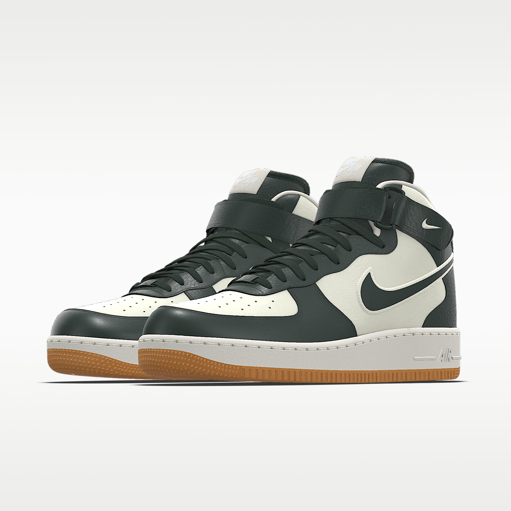 Nike Air Force 1 Mid By You personalisierbarer Herrenschuh – Multi-Color/Multi-Color/Multi-Color [6127807627]