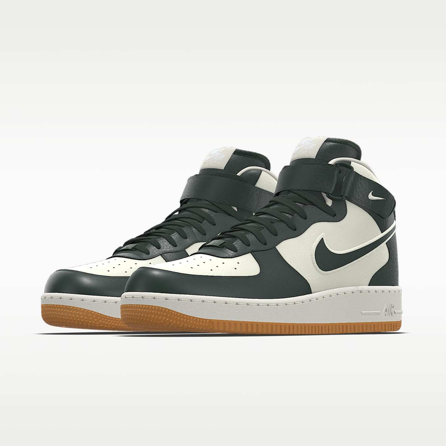 Nike Air Force 1 Mid By You personalisierbarer Herrenschuh – Multi-Color/Multi-Color/Multi-Color [6127807627]