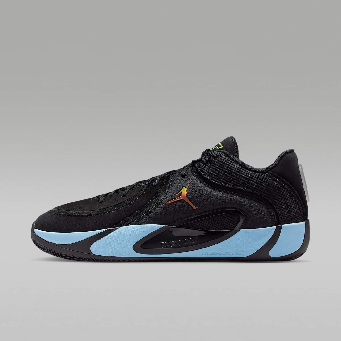 Tatum 4 Basketballschuh – Schwarz/Ice Blue